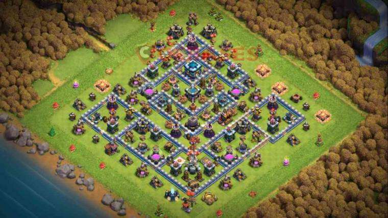 TH13 Hybrid Base COC