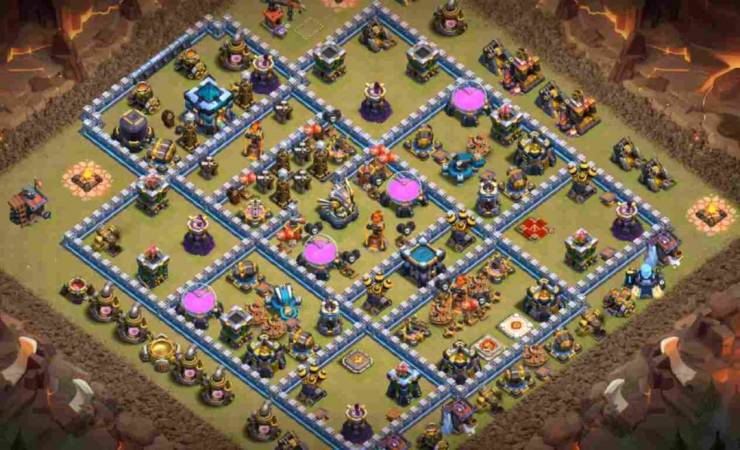 TH13 War Base Anti 2 Star Link