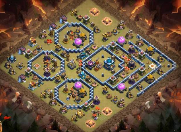 TH13 War Base Reddit
