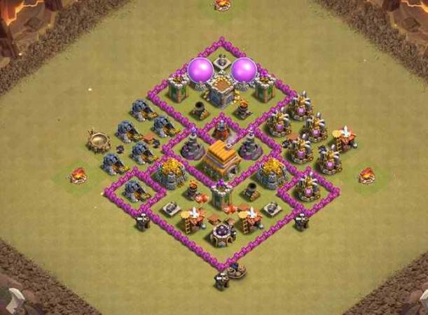TH6 CWL War Base