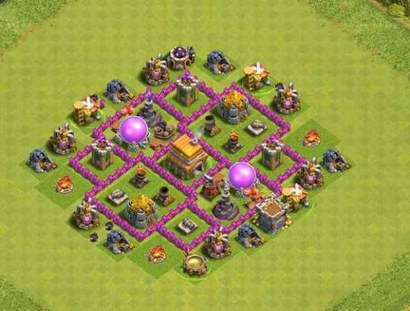 TH6 War Base Link COC