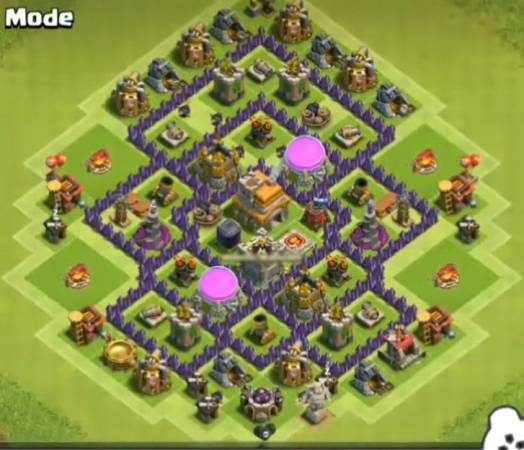 TH7 Hybrid Base Layout