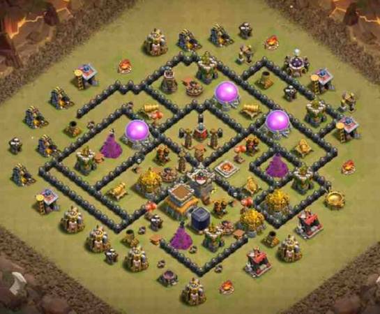 TH8 CWL War Base