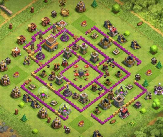 TH8 Dark Elixir Base Link