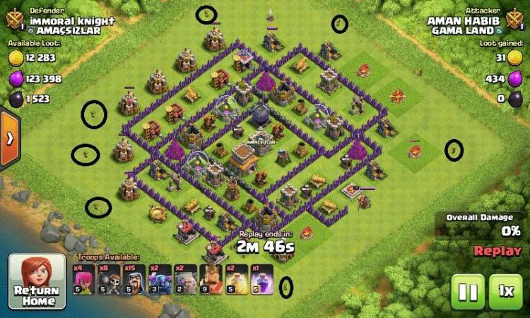 TH8 Gowipe Attack Strategy