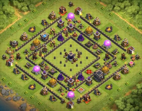 TH9 Dark Elixir Protection Anti Lavaloons