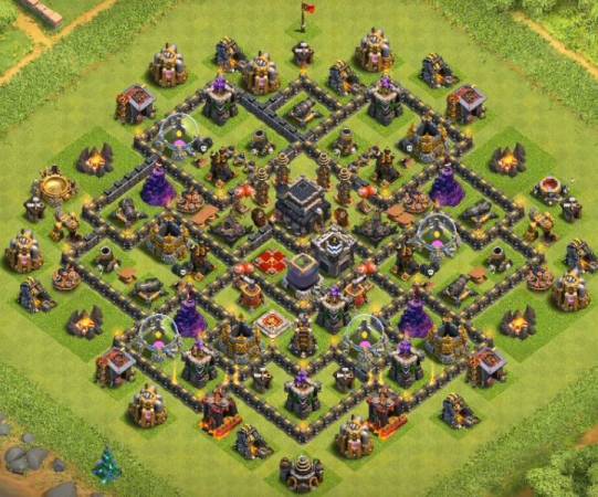 TH9 Farming Base Anti Everything