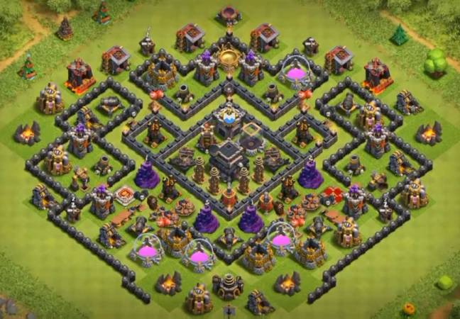 TH9 Trophy Base Anti Everything