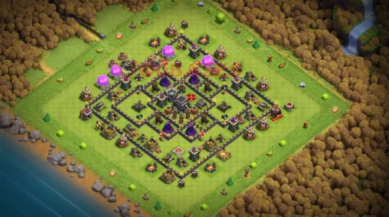 TH9 War Base Anti Everything