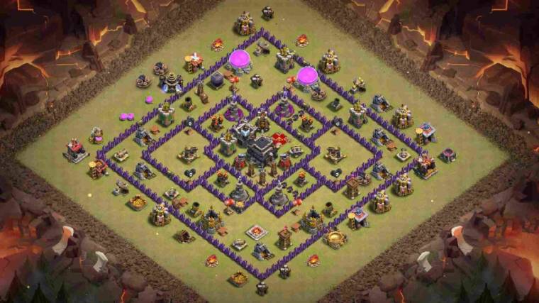 TH9 War Base Anti Everything