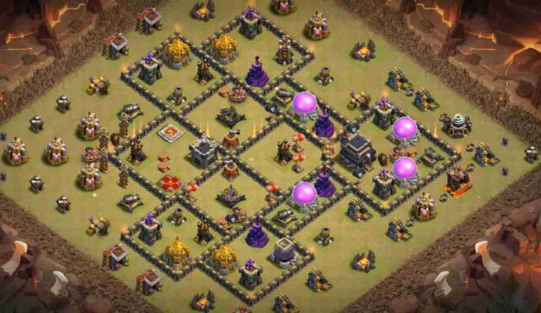 TH9 War Base Link Anti Everything