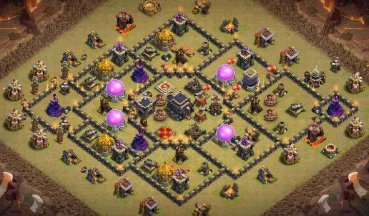 TH9 War Base Link COC