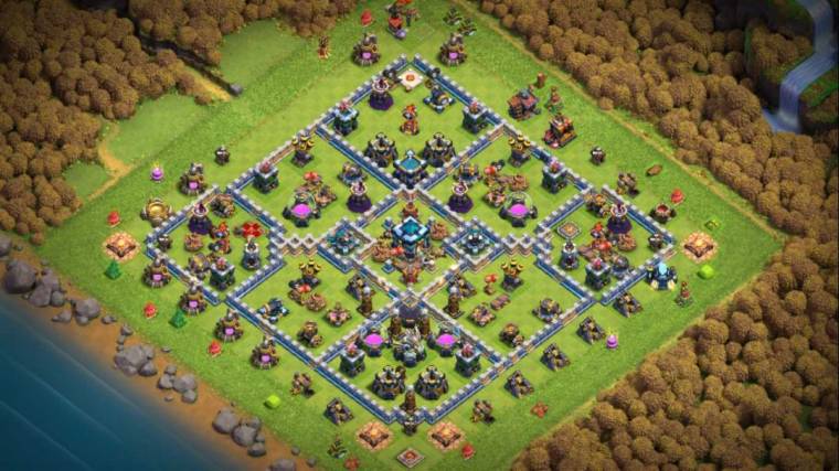 The Best Town Hall 13 Trophy Base Link