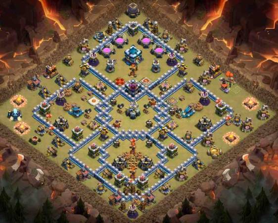 The Best Town Hall 13 War Base Link