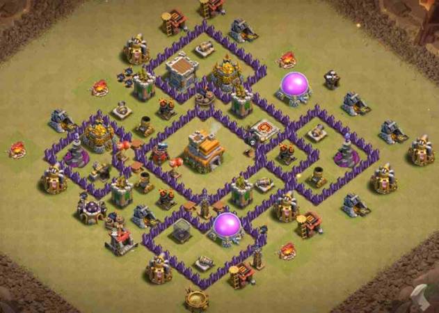 The Best Town Hall 7 War Base