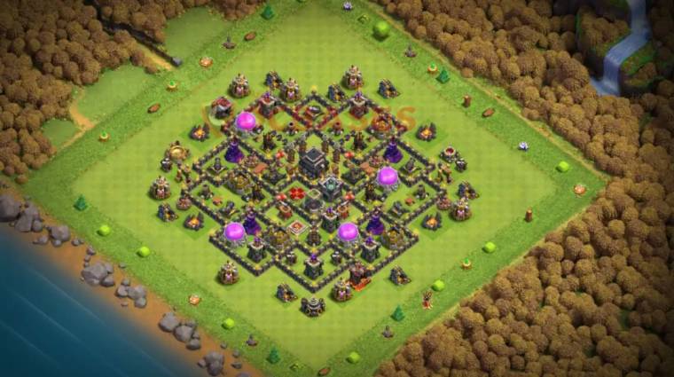 The Best Town Hall 9 War Base