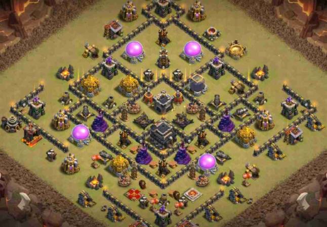 The Best Town Hall 9 War Base