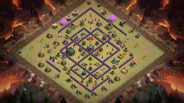 Top Level 9 Layout For War