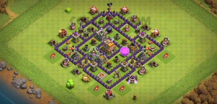 Top Town Hall 07 Trophy Village Map Link