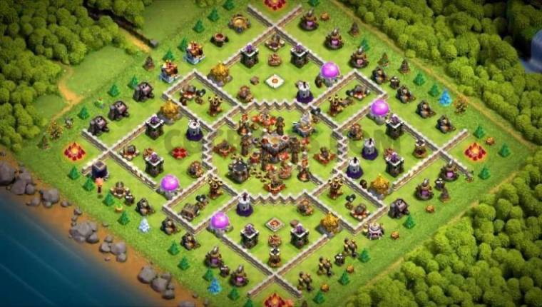 Top Town Hall 11 Trophy Village Map Link