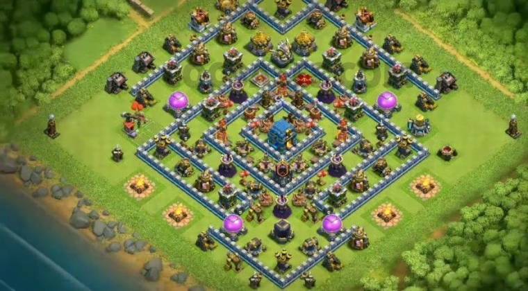 Top Town Hall 12 Trophy Village Map Link