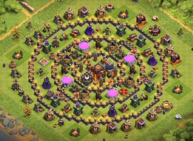 Town Hall 10 Farming Base