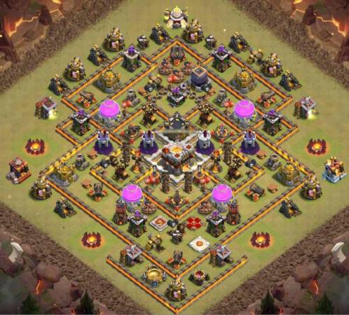 Town Hall 11 Trophy Base Link