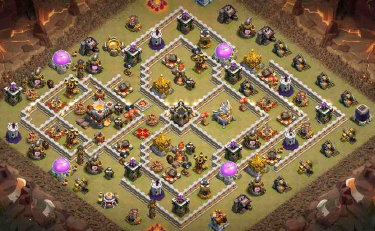 Town Hall 11 War Base Clash Of Clans