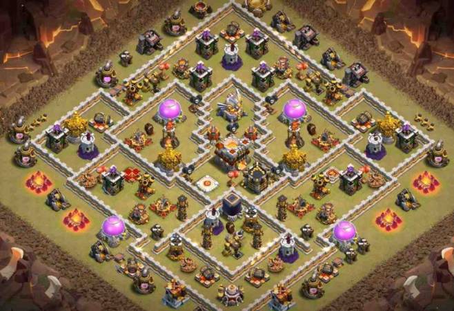 Town Hall 11 War Base Copy Link