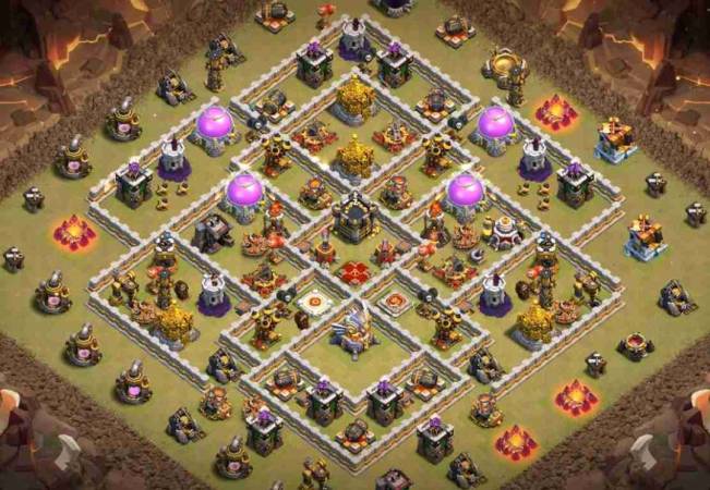 Town Hall 11 War Base Copy