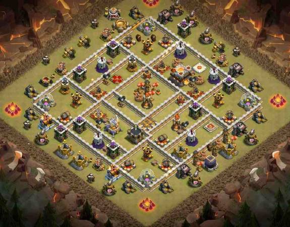 Town Hall 11 War Base Layout And Links