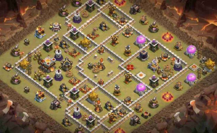 Town Hall 11 War Base Layout And Links