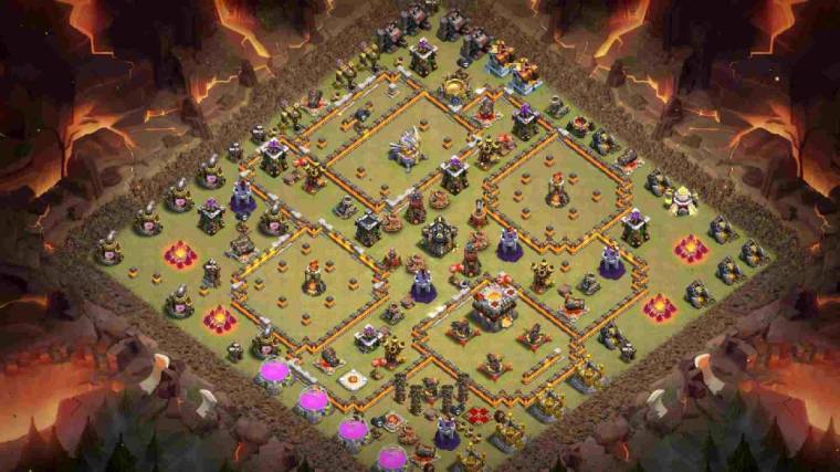 Town Hall 11 War Base Links Anti 3 Stars