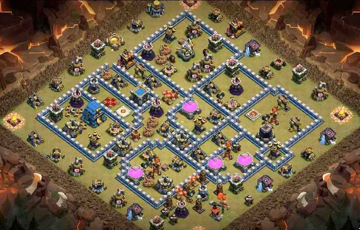 Town Hall 12 War Base