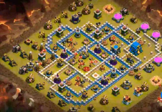 Town Hall 12 War Base