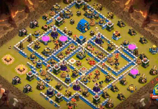 Town Hall 12 War Base