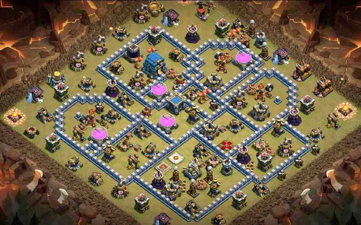 Town Hall 12 War Base