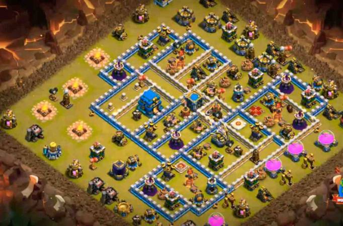 Town Hall 12 War Base