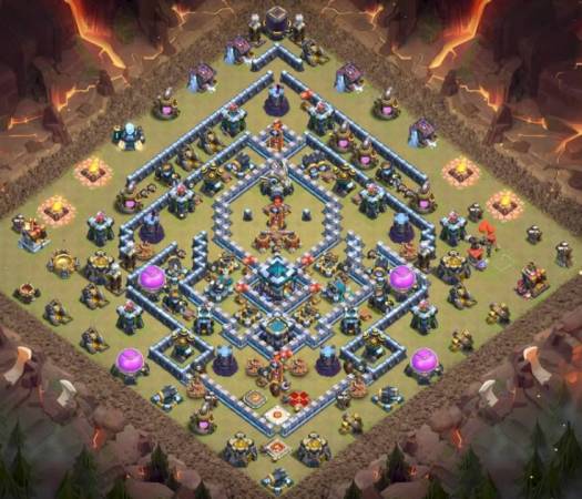 Town Hall 13 Base Design Link