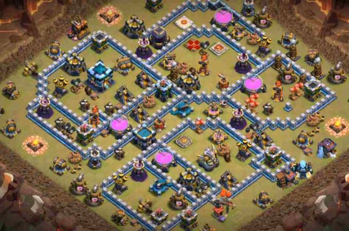 Town Hall 13 War Base