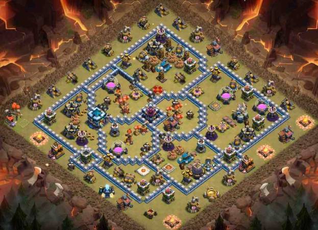 Town Hall 13 War Base