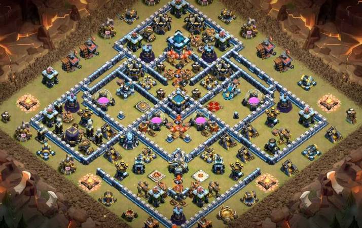 Town Hall 13 War Layout With Download Link