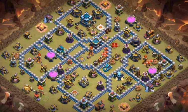 Town Hall 13 War Layout With Download Link