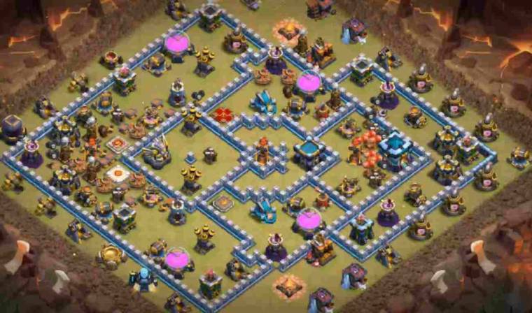 Town Hall 13 War Layout With Download Link