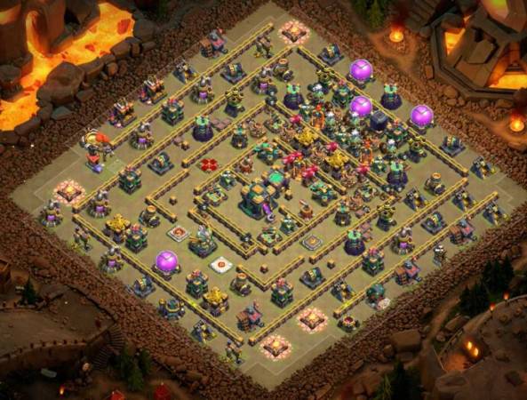 Town Hall 14 Defense Base