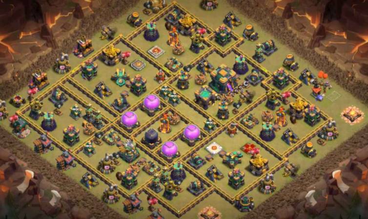 Town Hall 14 War Base Copy Link