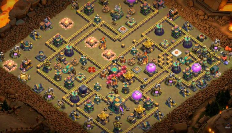 Town Hall 14 War Base Layout Link