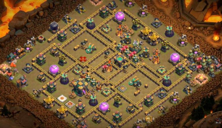 Town Hall 14 War Base