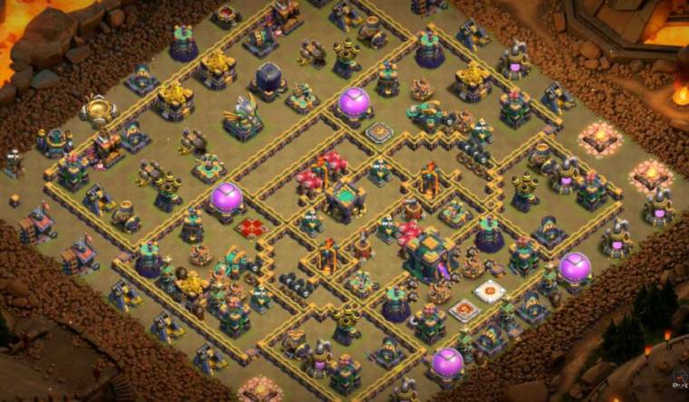 Town Hall 14 War Layout With Download Link