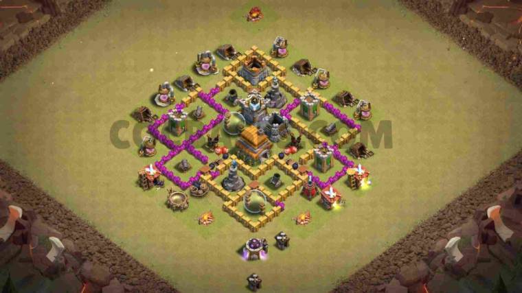 Town Hall 6 Best War Map Link